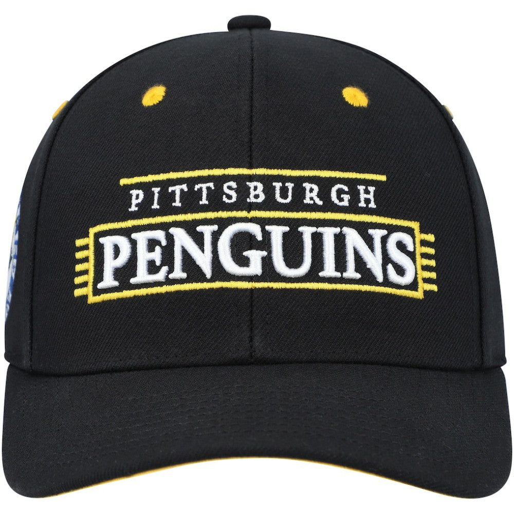Pittsburgh Penguins Mitchell & Ness LOFI Pro Snapback Hat - Black | US 200023497