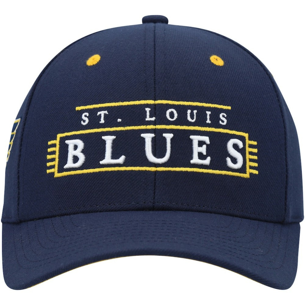 St. Louis Blues Mitchell & Ness LOFI Pro Snapback Hat - Navy | US 200023503