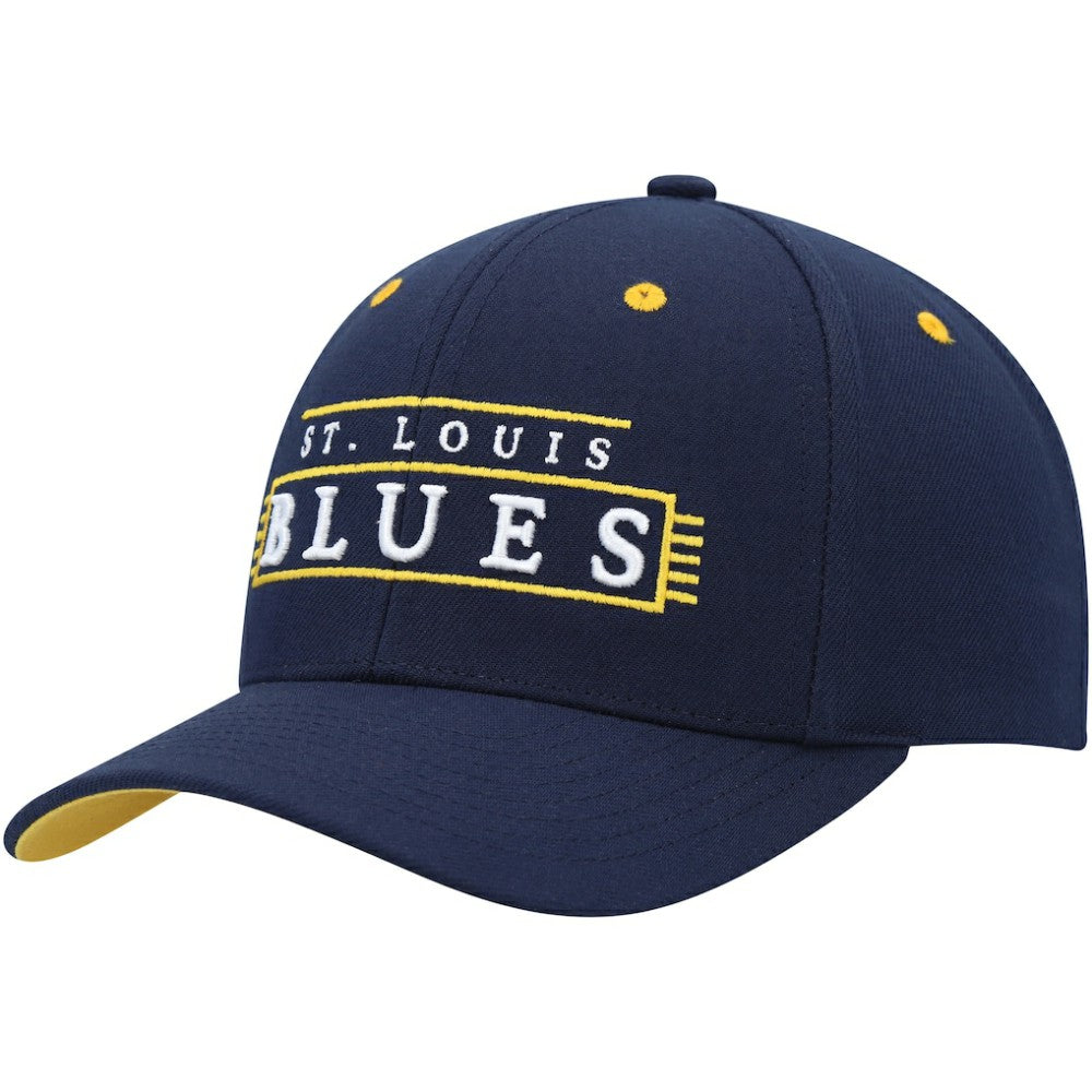 St. Louis Blues Mitchell & Ness LOFI Pro Snapback Hat - Navy | US 200023503