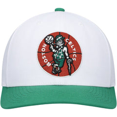 Boston Celtics Hardwood Classics Core 2-Tone 2.0 Pro Snapback Hat White/Green - Mitchell & Ness
