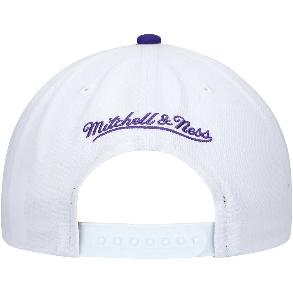 Milwaukee Bucks Hardwood Classics Core 2-Tone 2.0 Pro Snapback Hat White/Purple - Mitchell & Ness