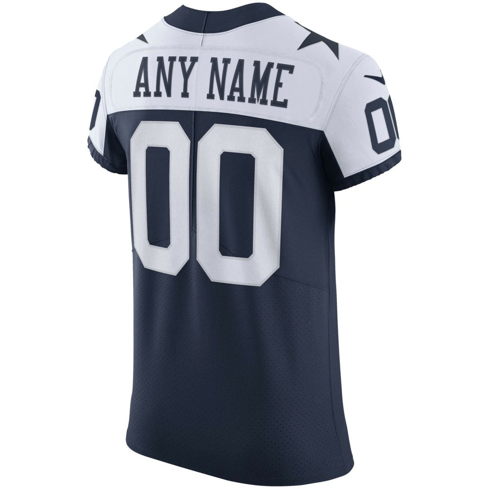 Dallas Cowboys Alternate Vapor Elite Custom Jersey - Navy Jerseys
