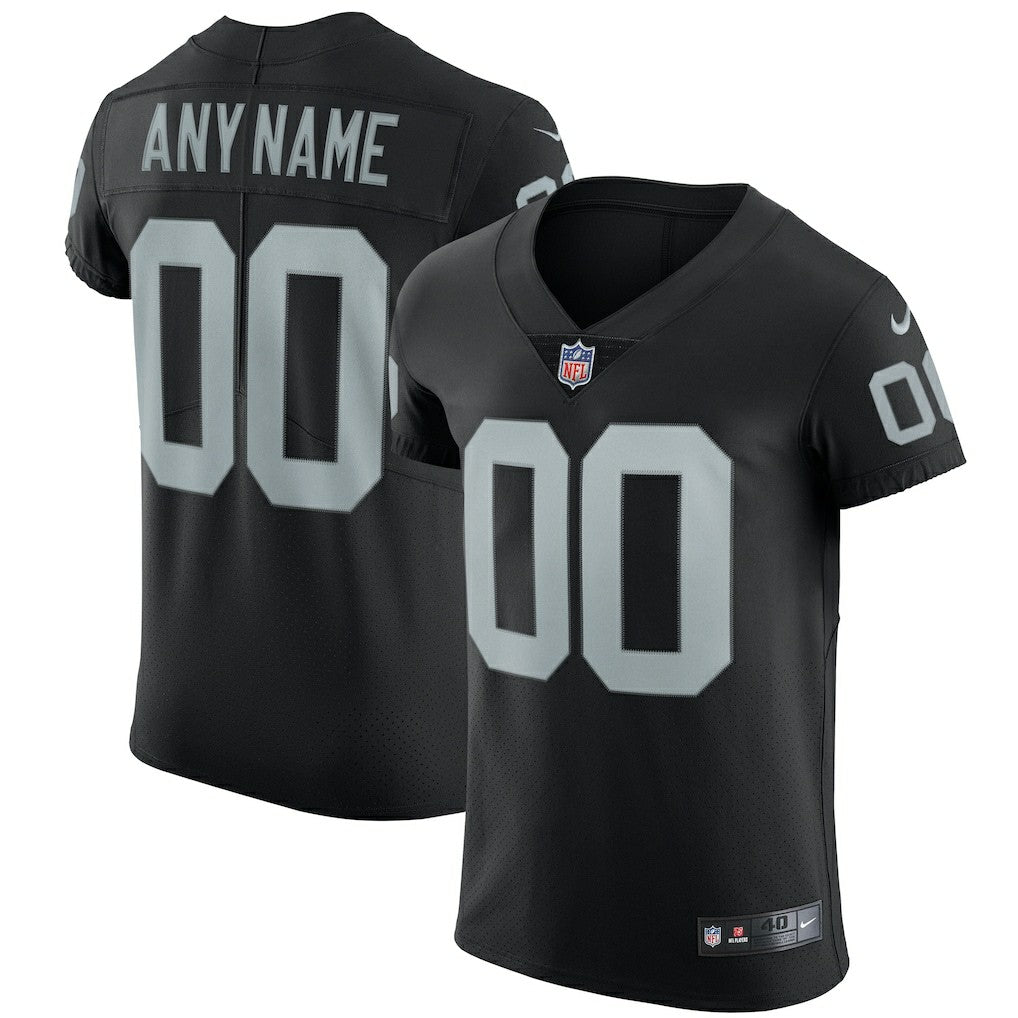 Las Vegas Raiders Vapor Untouchable Custom Elite Jersey - Black Jerseys
