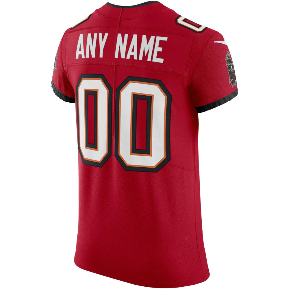 Tampa Bay Buccaneers Vapor Elite Custom Jersey - Red Jerseys