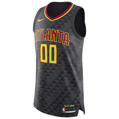 Atlanta Hawks Authentic Custom Jersey Black Icon Edition - Nike outlet