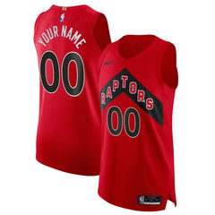 Toronto Raptors 2020/21 Authentic Custom Jersey Red Icon Edition - Nike
