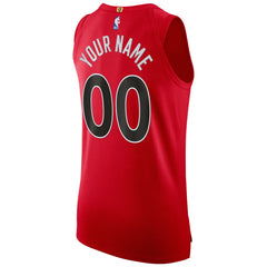Toronto Raptors 2020/21 Authentic Custom Jersey Red Icon Edition - Nike