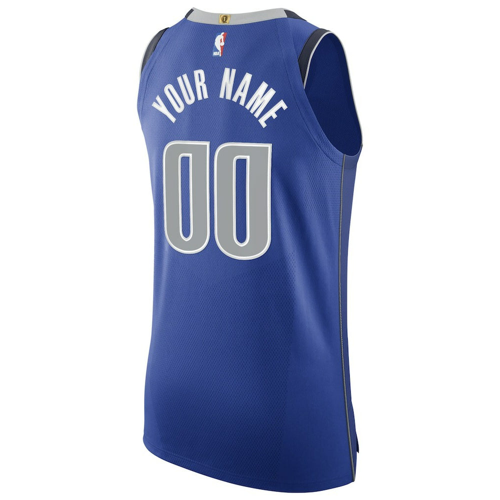 Dallas Mavericks 2020/21 Authentic Custom Jersey Royal Icon Edition - Nike outlet
