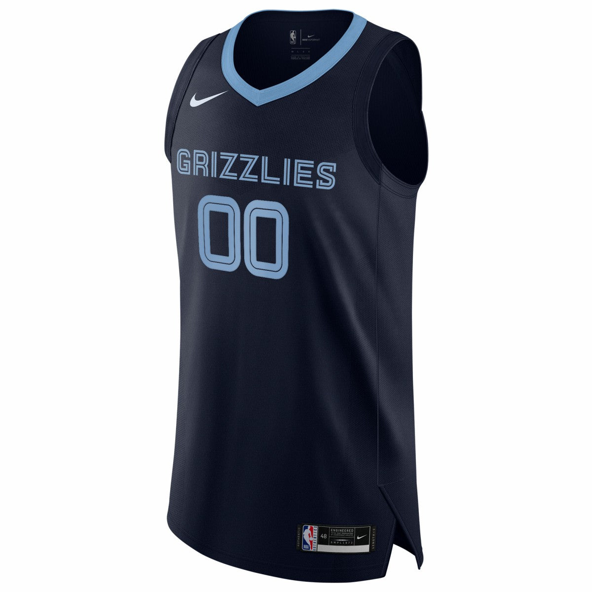 Memphis Grizzlies 2020/21 Authentic Custom Jersey Navy Icon Edition - Nike outlet