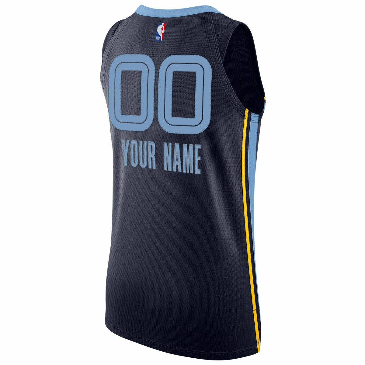 Memphis Grizzlies 2020/21 Authentic Custom Jersey Navy Icon Edition - Nike outlet