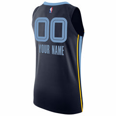Memphis Grizzlies 2020/21 Authentic Custom Jersey Navy Icon Edition - Nike outlet