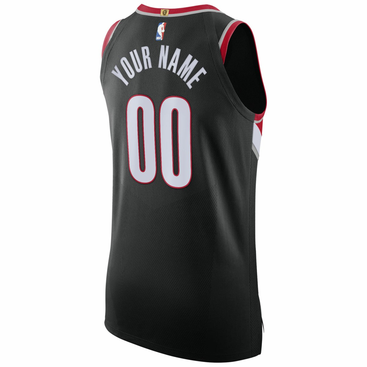 Portland Trail Blazers 2020/21 Authentic Custom Jersey Black Icon Edition - Nike
