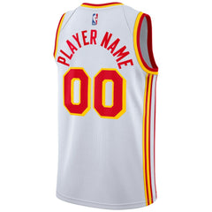 Atlanta Hawks 2020/21 Swingman Custom Jersey Association Edition White - Nike