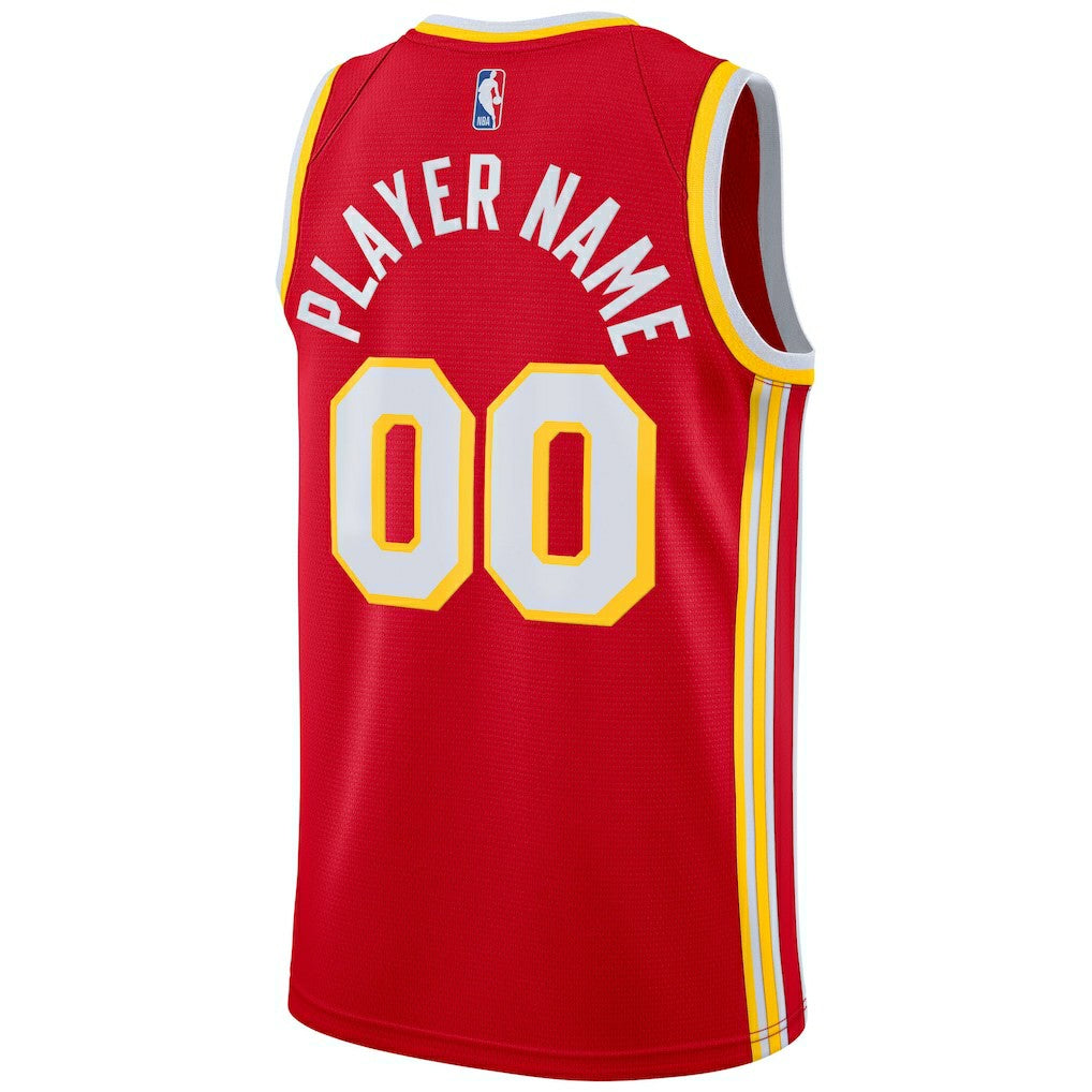 Atlanta Hawks 2020/21 Swingman Custom Jersey Icon Edition Red - Nike