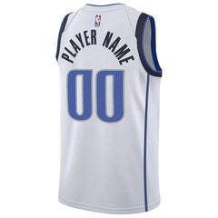 Dallas Mavericks 2020/21 Swingman Custom Jersey Association Editi- White - Nike