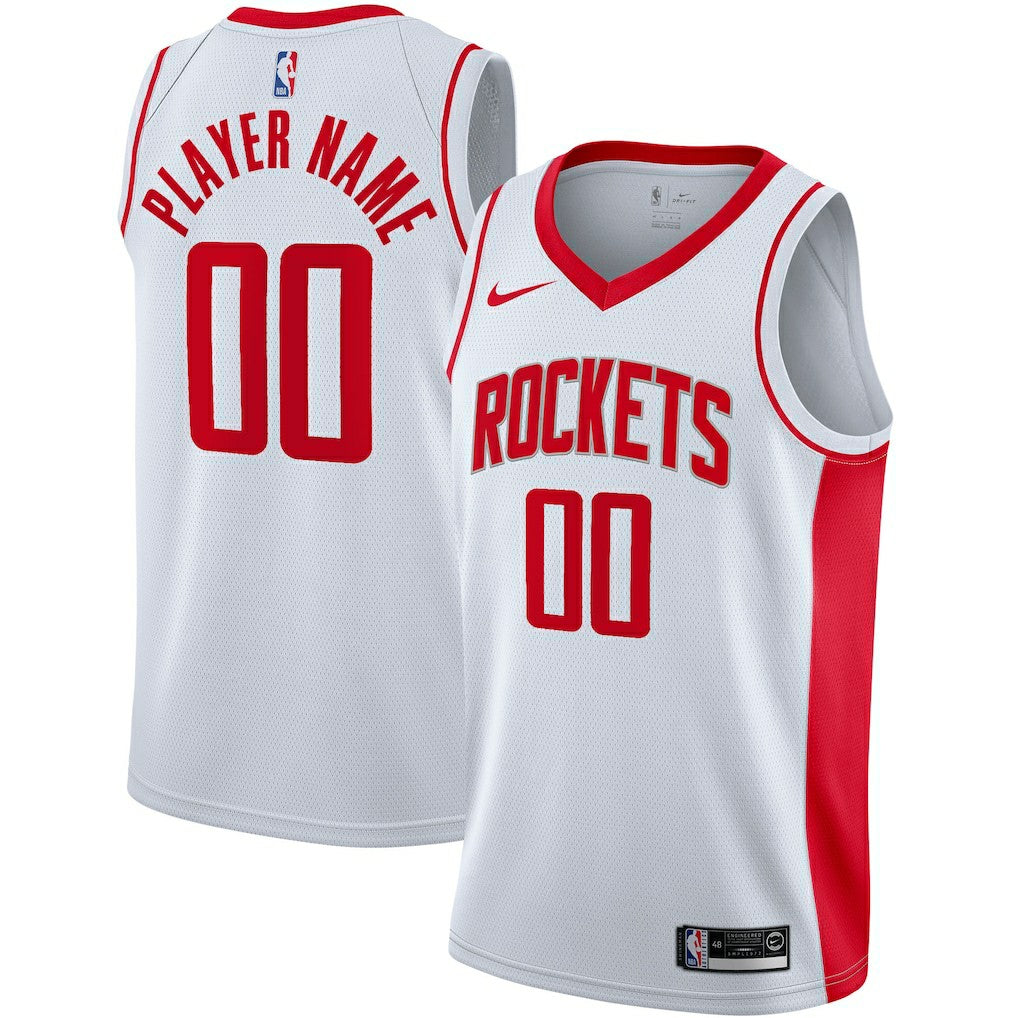 Houston Rockets 2020/21 Swingman Custom Jersey Association Edition White - Nike