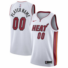 Miami Heat 2020/21 Swingman Custom Jersey Association Edition White - Nike