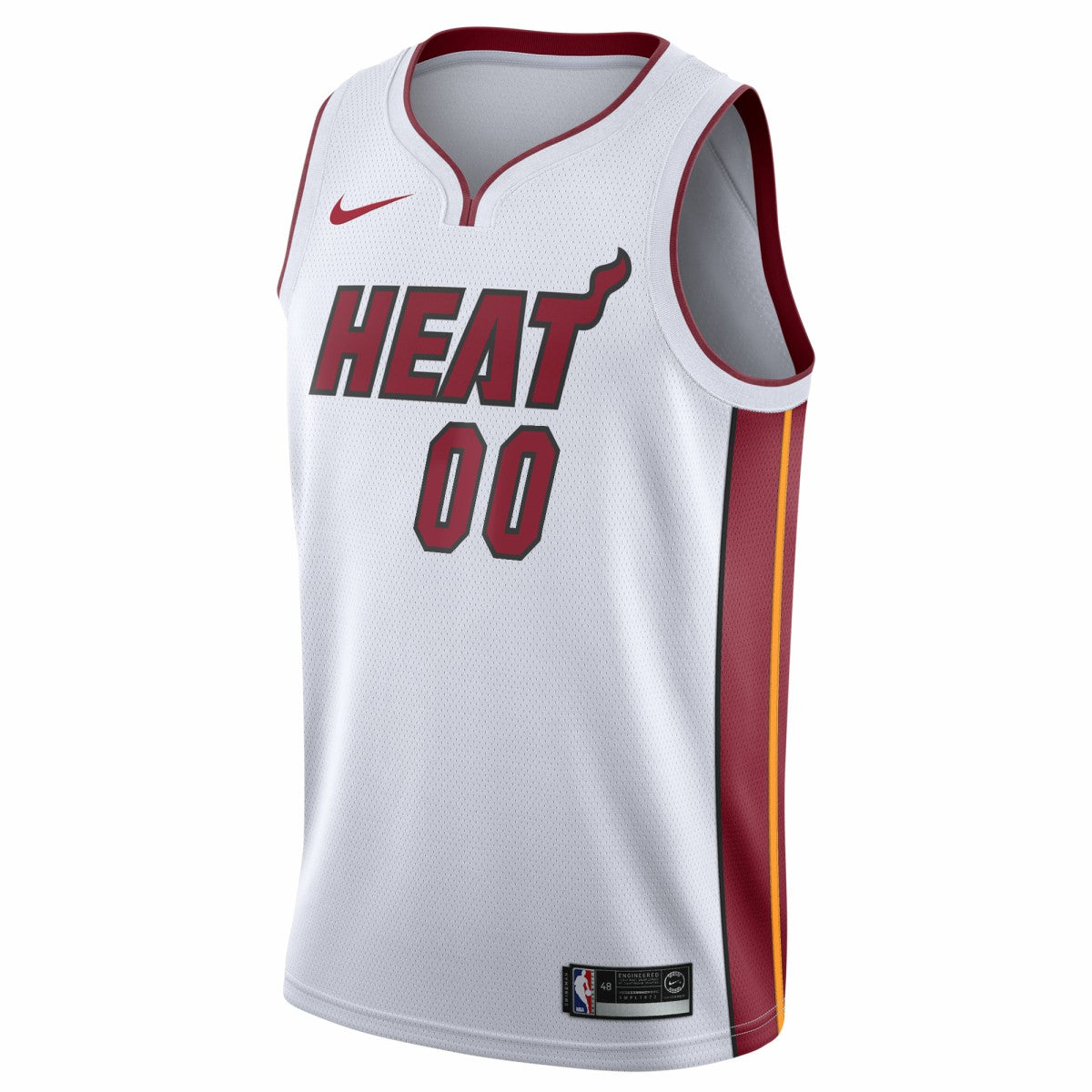 Miami Heat 2020/21 Swingman Custom Jersey Association Edition White - Nike