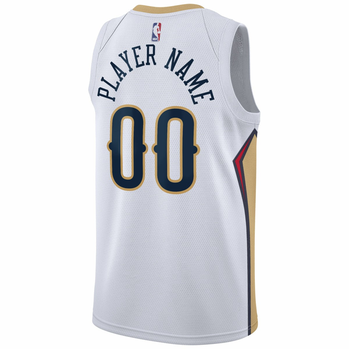 New Orleans Pelicans 2020/21 Swingman Custom Jersey Association Edition White - Nike