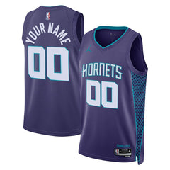Charlotte Hornets Jordan Brand Unisex 2022/23 Swingman Custom Jersey Statement Edition Teal outlet