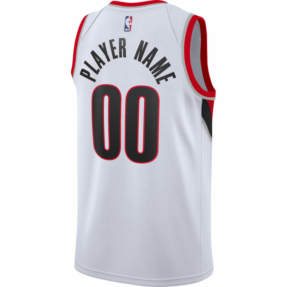 Portland Trail Blazers 2020/21 Swingman Custom Jersey Association Edition White - Nike