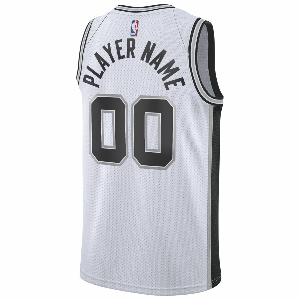 San Antonio Spurs 2020/21 Swingman Custom Jersey Association Edition White - Nike