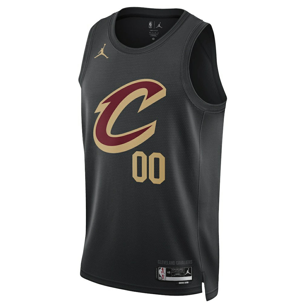 Cleveland Cavaliers Jordan Brand Unisex 2022/23 Swingman Custom Jersey Statement Editi- Black