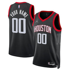 Houston Rockets Jordan Brand Unisex 2022/23 Swingman Custom Jersey Statement Edition Black outlet