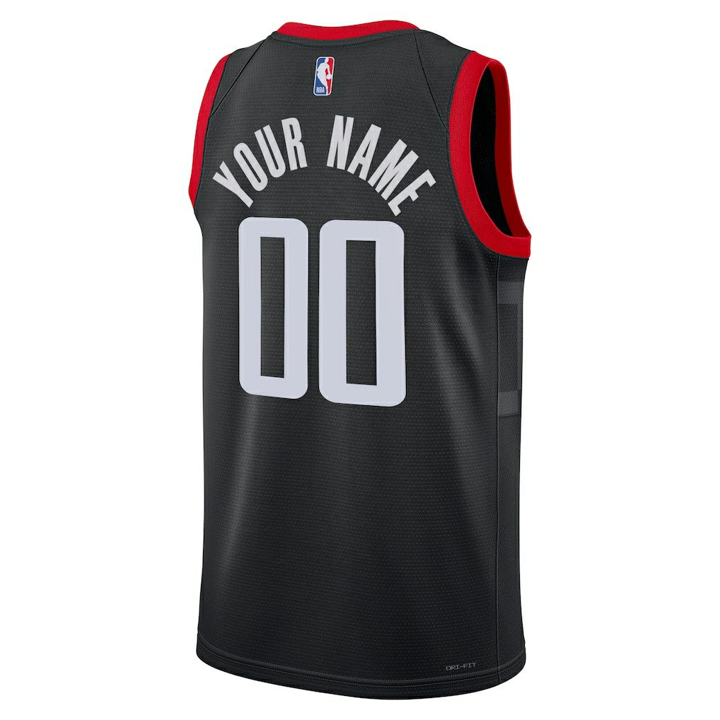 Houston Rockets Jordan Brand Unisex 2022/23 Swingman Custom Jersey Statement Edition Black outlet