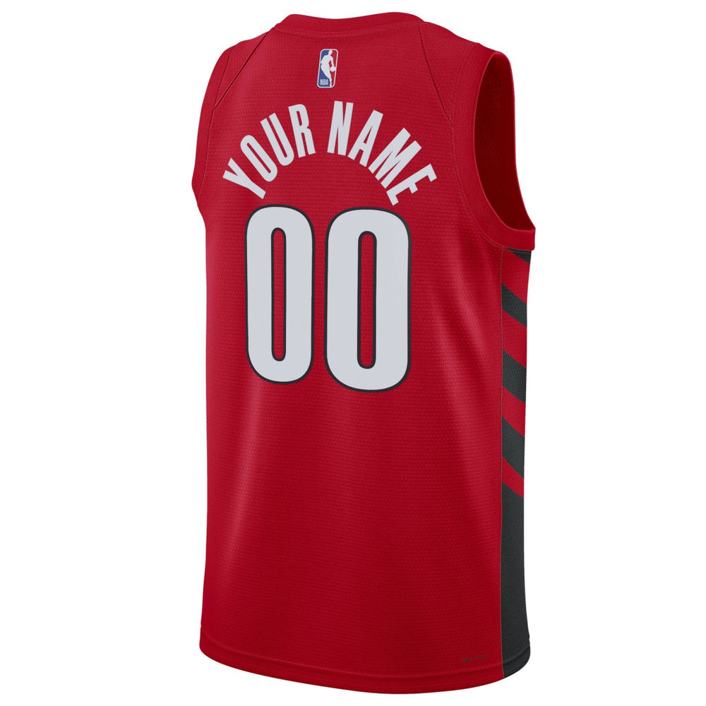 Portland Trail Blazers Jordan Brand Unisex 2022/23 Swingman Custom Jersey Statement Edition Red