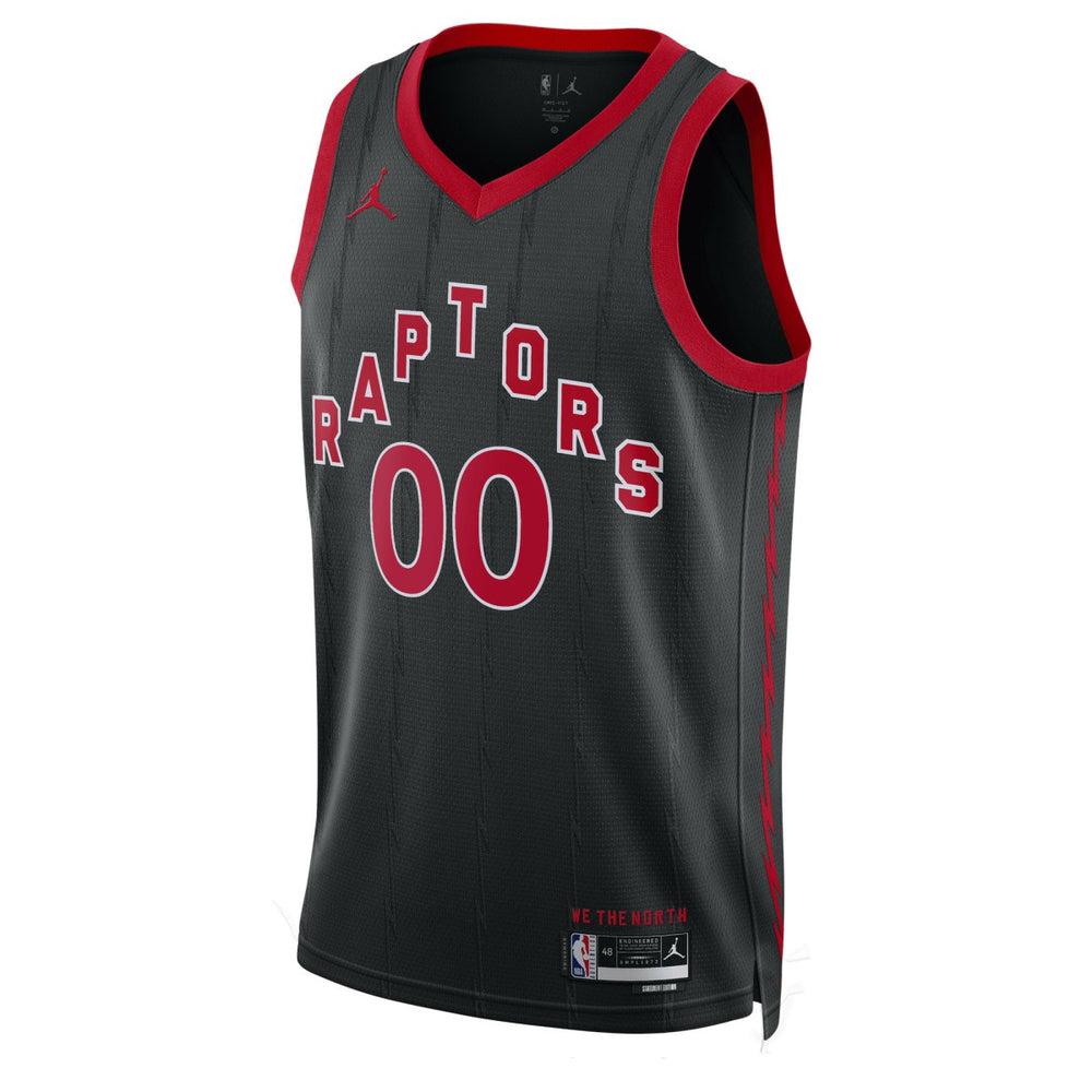 Toronto Raptors Jordan Brand Unisex 2022/23 Swingman Custom Jersey Statement Edition Black