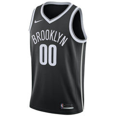 Brooklyn Nets Swingman Custom Jersey Black Icon Edition - Nike