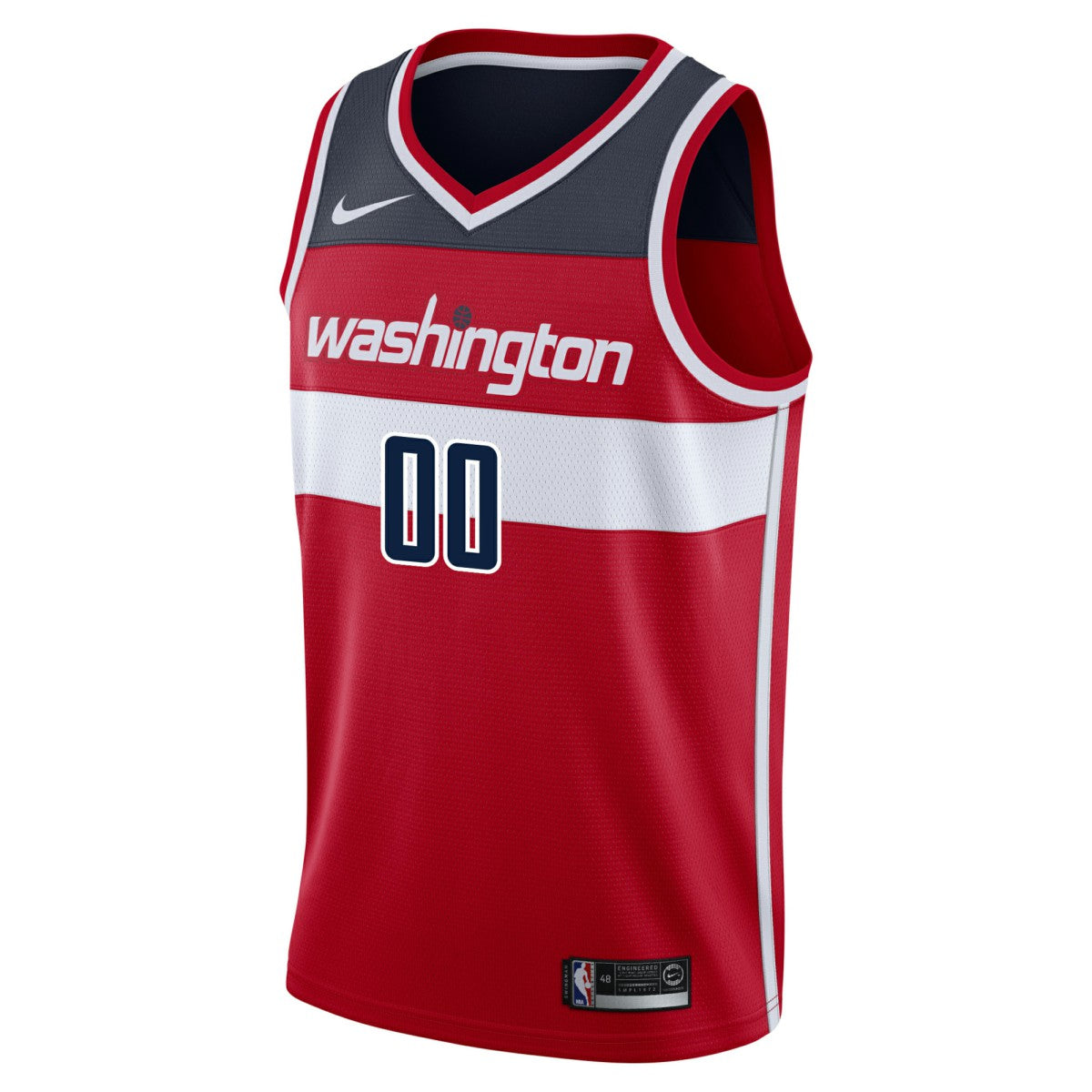 Washington Wizards Swingman Custom Jersey Red Icon Edition - Nike