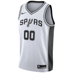San Antonio Spurs Custom Swingman Jersey White Association Edition - Nike
