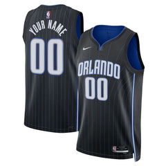 Orlando Magic Unisex Swingman Custom Jersey Black Icon Edition - Nike