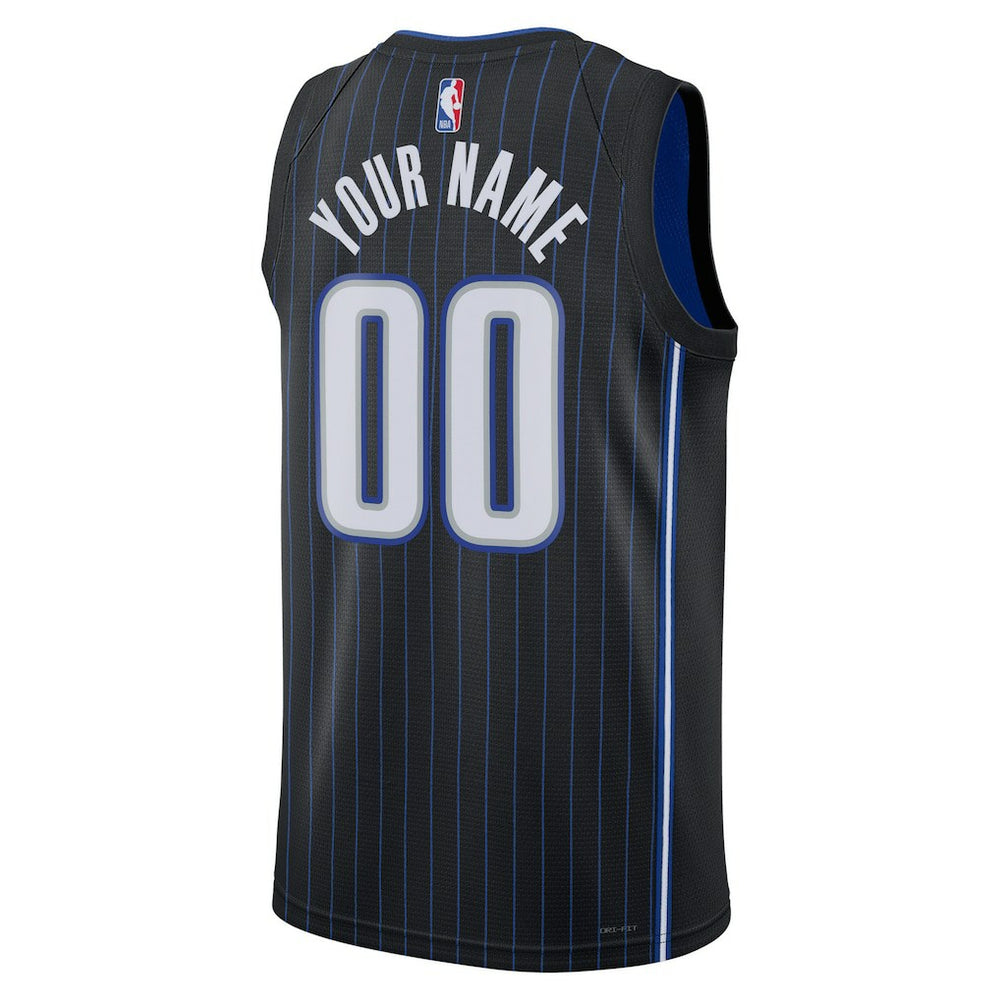 Orlando Magic Unisex Swingman Custom Jersey Black Icon Edition - Nike