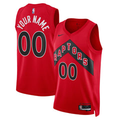 Toronto Raptors Unisex Swingman Custom Jersey Red Icon Edition - Nike