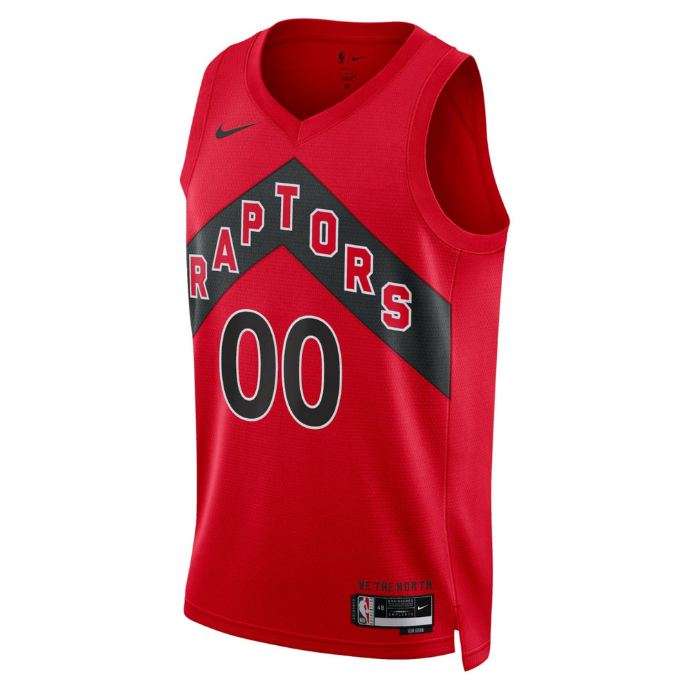 Toronto Raptors Unisex Swingman Custom Jersey Red Icon Edition - Nike