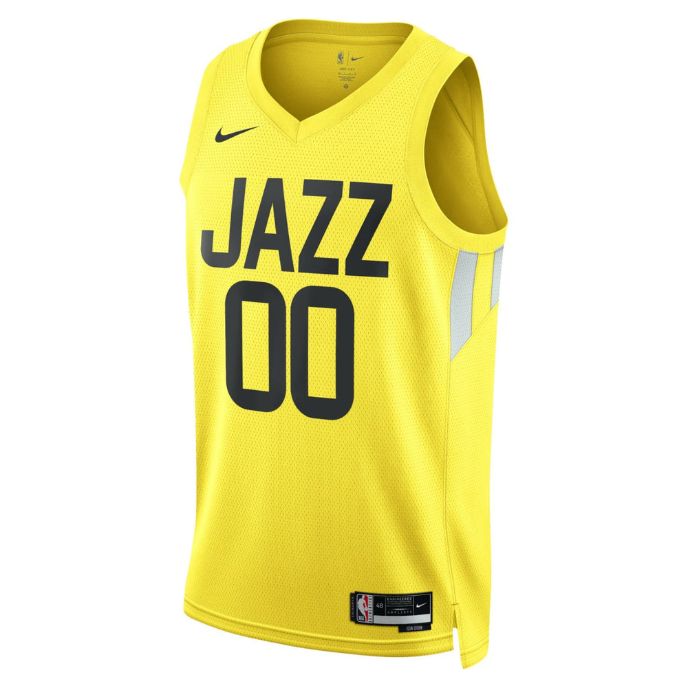 Utah Jazz Unisex Swingman Custom Jersey Gold Icon Edition - Nike outlet