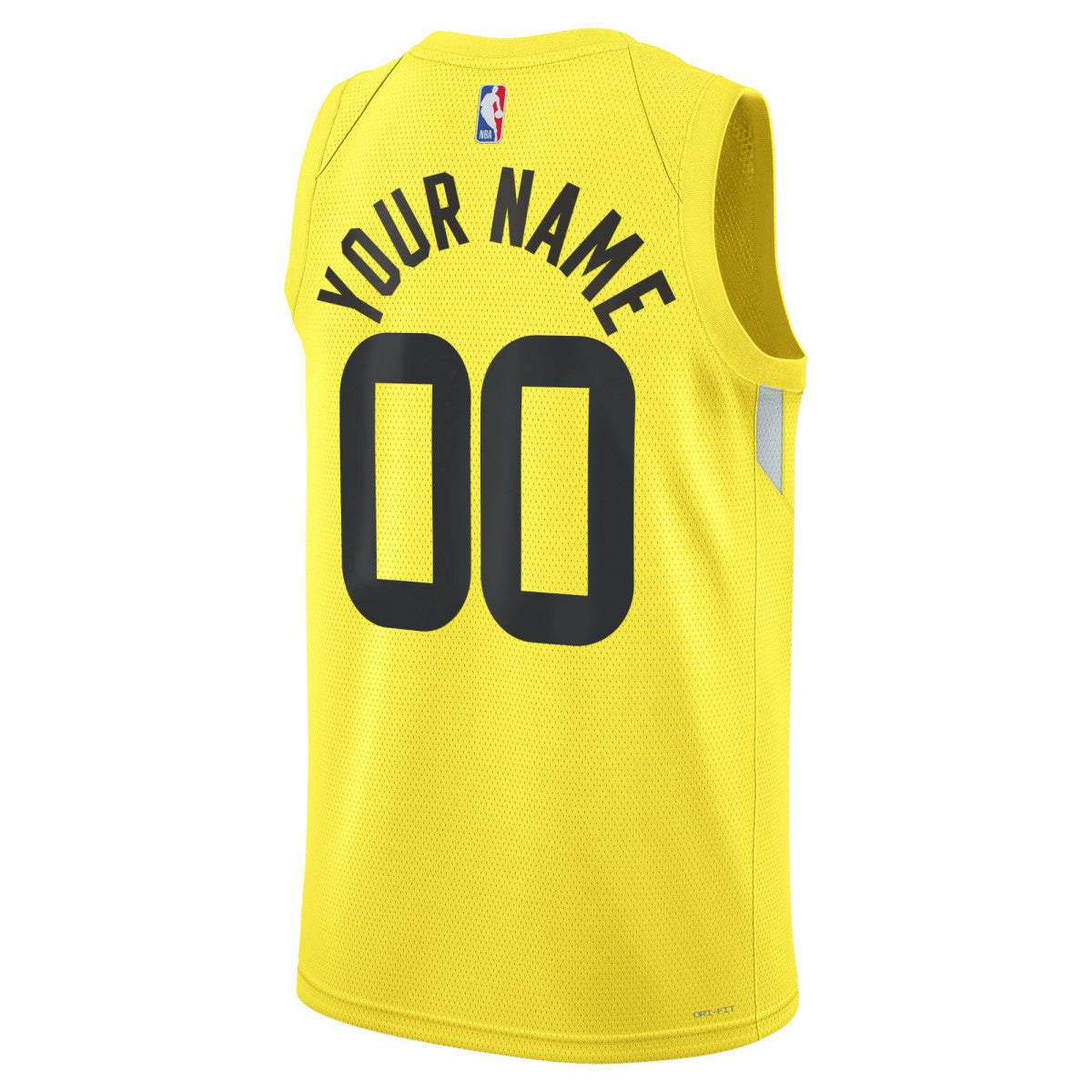 Utah Jazz Unisex Swingman Custom Jersey Gold Icon Edition - Nike outlet