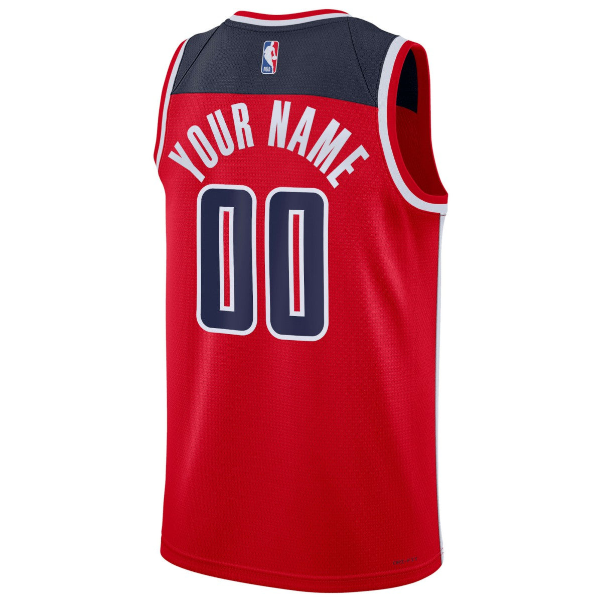 Washington Wizards Unisex Swingman Custom Jersey Red Icon Edition - Nike