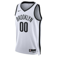 Brooklyn Nets Unisex Swingman Custom Jersey White Association Edition - Nike