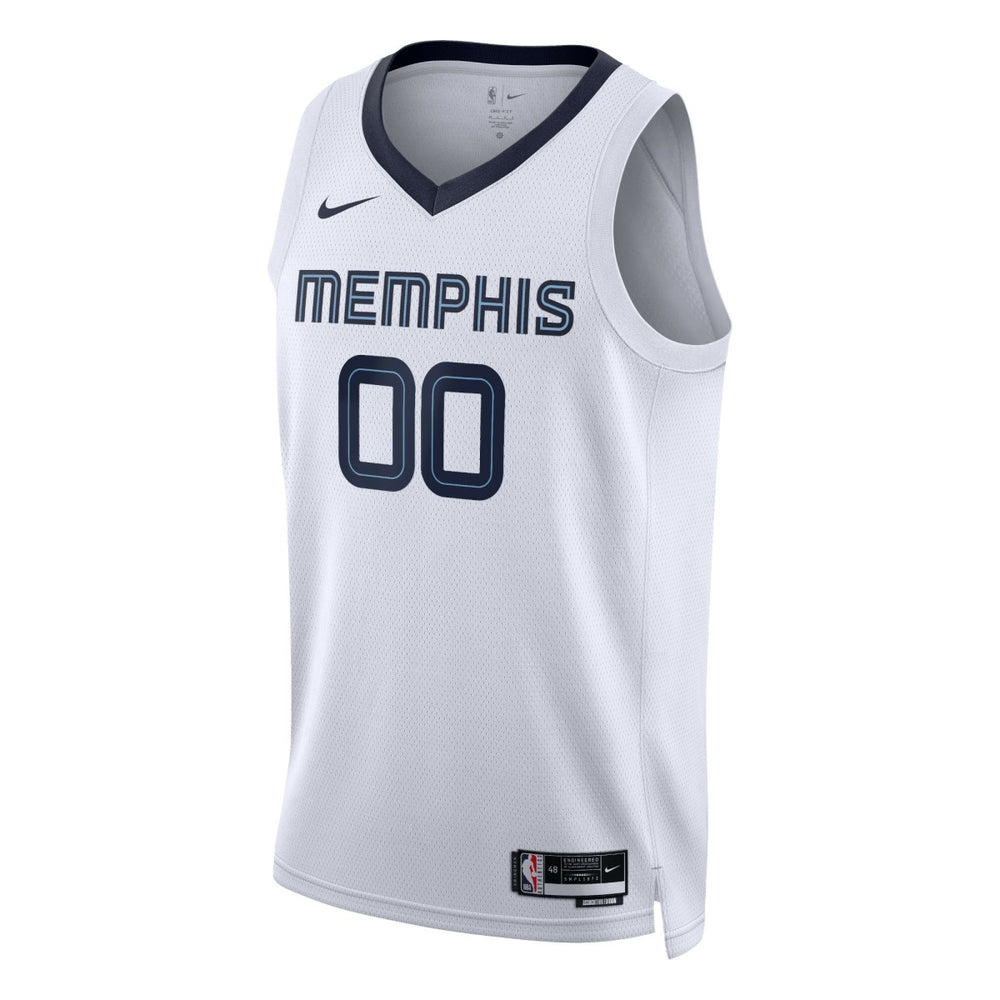 Memphis Grizzlies Unisex Swingman Custom Jersey White Association Edition - Nike