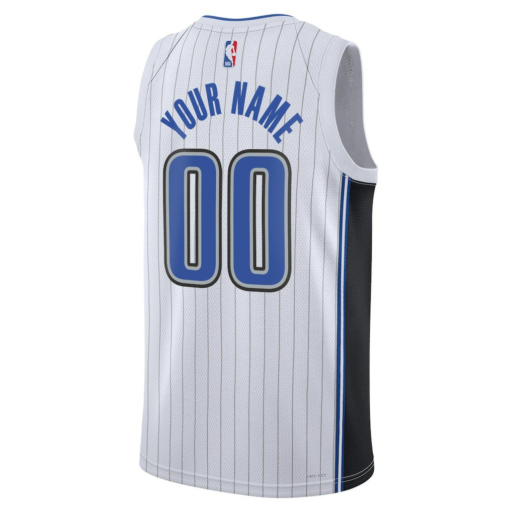 Orlando Magic Unisex Swingman Custom Jersey White Association Edition - Nike