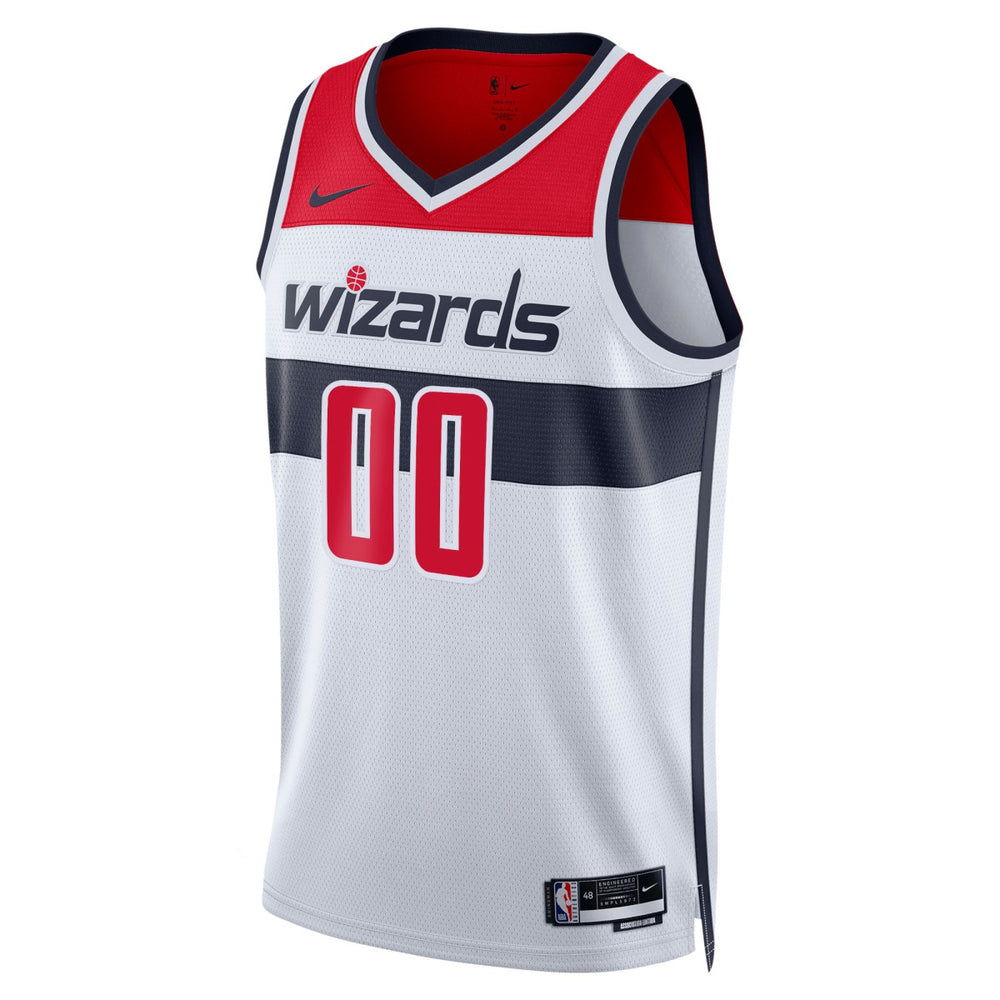 Washington Wizards Unisex Swingman Custom Jersey White Association Edition - Nike outlet