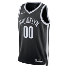 Brooklyn Nets Unisex Swingman Custom Jersey Black Icon Edition - Nike outlet