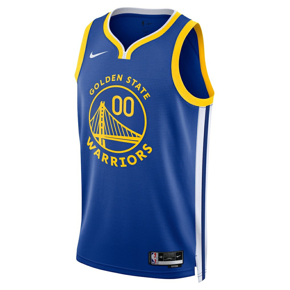 Golden State Warriors Unisex Swingman Custom Jersey Royal Icon Edition - Nike
