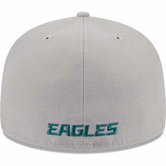 Philadelphia Eagles New Era Omaha 59FIFTY Fitted Hat - Gray Hats