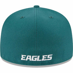 Philadelphia Eagles New Era Omaha 59FIFTY Fitted Hat - Midnight Green Hats