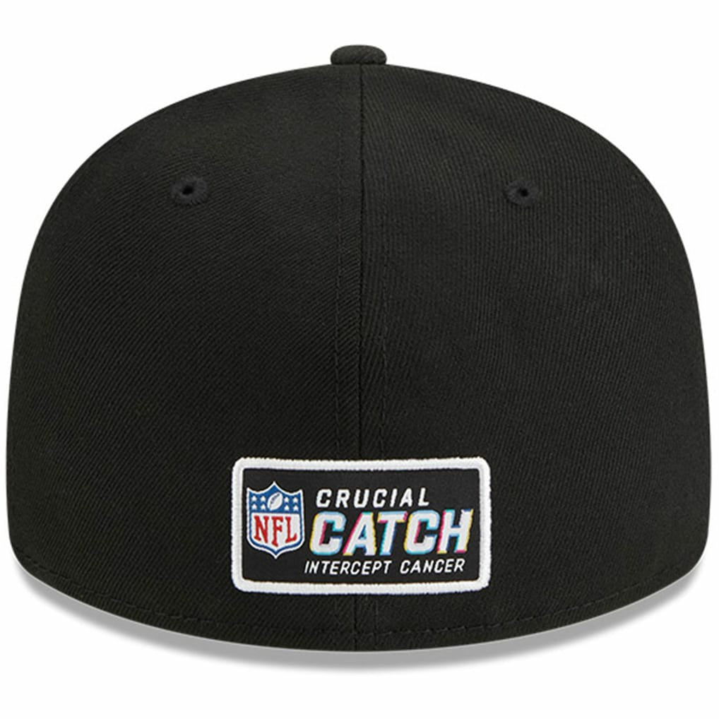Cincinnati Bengals New Era 2023 NFL Crucial Catch Low Profile 59FIFTY Fitted Hat - Black Hats